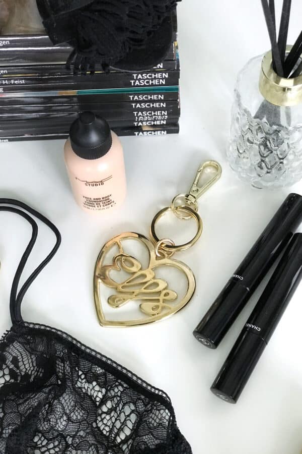 Privjesak SRCE ZLATNI