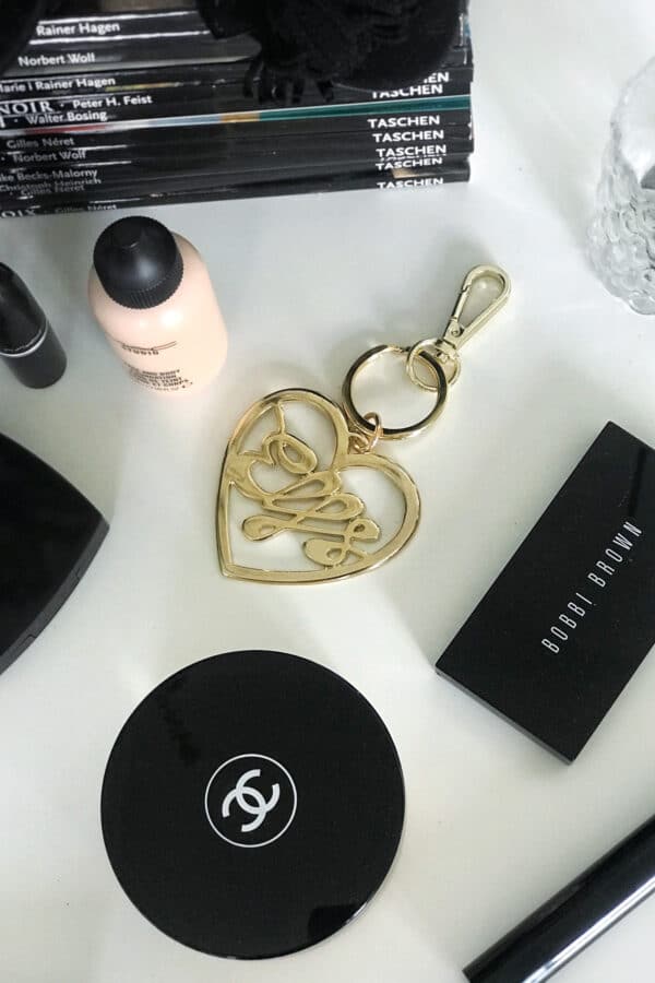 Privjesak SRCE ZLATNI