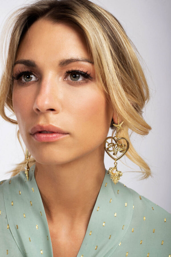 EARRING HEART CRUISE