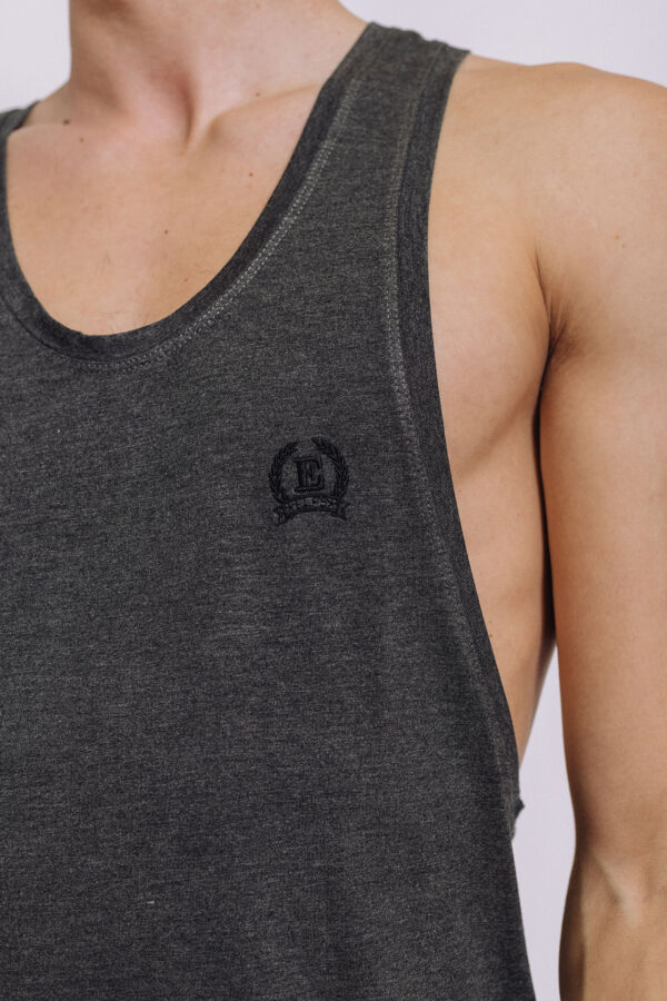 MEN'S SLEEVELESS TOP ANTRACIT