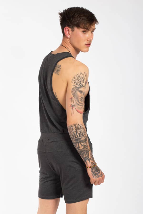 MEN'S SLEEVELESS TOP ANTRACIT