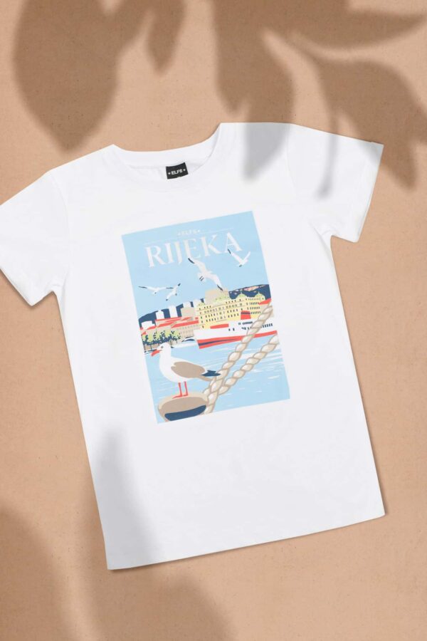 Ženski T-shirt RAZGLEDNICA RIJEKA