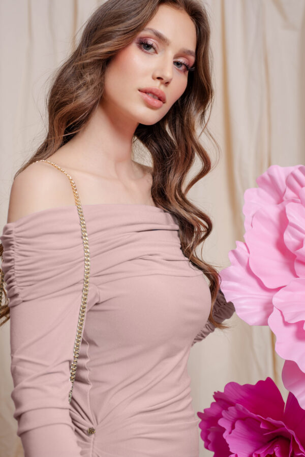 Dress EVDOKIA rose